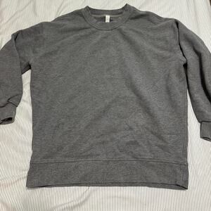 Lululemon grey crewneck sweatshirt
